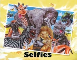 Diamond Dotz Diamant Malen Tiere - Say Stampeed! 97x77 cm