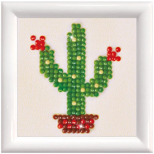 Diamond Dotz Diamond Painting - Texas Bloom mit Rahmen - Kreativset