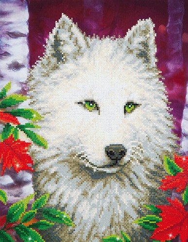Diamond Dotz Diamond Dotz - White Wolf