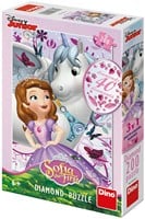 Dino Diamond Puzzle - Sofia the First - 200 Teile-2