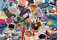 Ravensburger Puzzle Nostalgie 90er Jahre - 1000 Teile Jigsaw