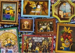 Trefl Puzzle - Minions Galerie - 1000 Teile - Cartoon