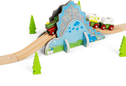 Bigjigs Rail Dino Riser Tunnel