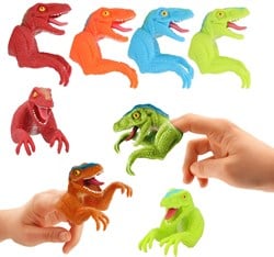 Depesche Dinosaurier Fingerpuppe - Dino World Spielzeug