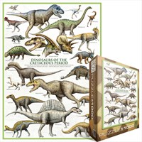 Eurographics puzzle Dinosaurier der Kreidezeit - 1000 Teile-2