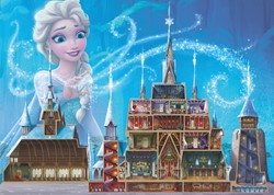 Legpuzzel Disney Castles Elsa, 1000st.