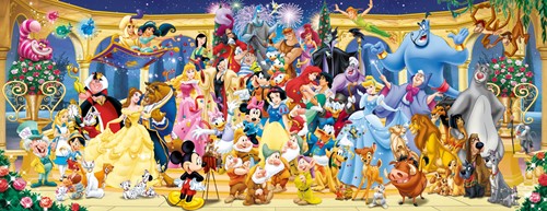 Ravensburger Disney: Gruppenfoto - 1000 Teile