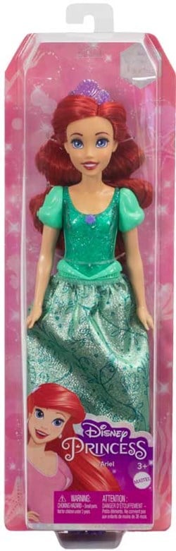 Mattel Disney Princess Puppe Ariel - Die kleine Meerjungfrau - Spielzeugpuppe