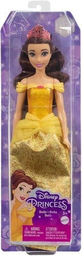 Mattel Disney Prinzessin Belle Puppe - Spielzeugpuppe für Kinder