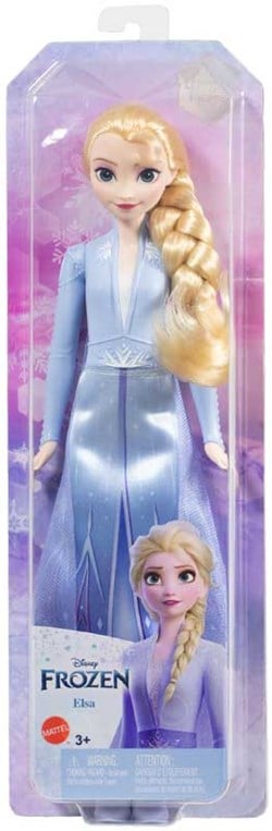 Mattel Disney Frozen Elsa Puppe - Schneekleid - Frozen 2 Spielzeug