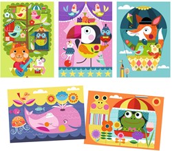 Djeco Kratzbilder für Kleinkinder - Entdecken und Kreativität