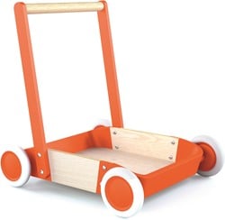 Djeco - Rollator orange, Mehrfarbig (Orange Tritt'it 30205)