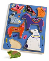 Djeco Holzpuzzle Nora & co - Waldtiere Spielzeug