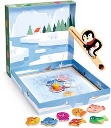 Djeco Holz Angelspiel FishArtic - Lernspiel Magnetisch FSC 100%