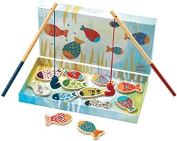 Djeco Magnetisches Angelspiel Fishing Dream - FSC Holzspielzeug