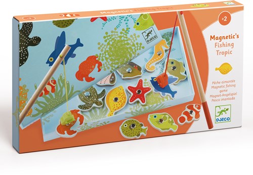 Djeco Angelspiel Fishing tropic - FSC 100% Holzspielzeug-3