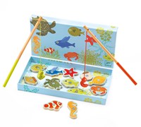Djeco Angelspiel Fishing tropic - FSC 100% Holzspielzeug