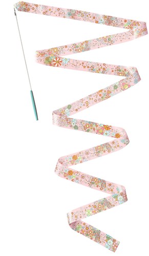 Djeco Geschicklichkeitsspiel Stella Gymnastikband Blumenmuster