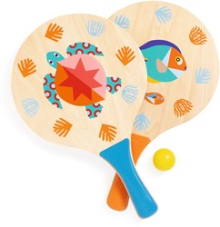 Djeco Strandspielzeug - Raquettes plage Sea FSC 100% nachhaltig
