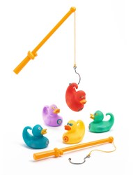 Djeco Geschicklichkeitsspiel Ducky Fishing ducks - Angelspiel für Kinder