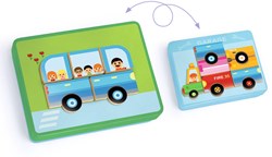 Djeco Fahrzeuge magnetisches Spielzeug Inzebox - kreatives Spiel