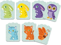 Djeco Kartenspiel Little Match - Lernspiel für Kinder FSC Karton