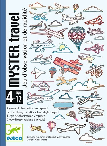 Djeco Kartenspiel Myster travel - Reisespiel für Kinder-3