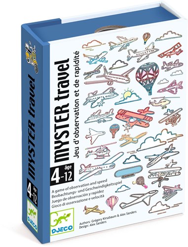 Djeco Kartenspiel Myster travel - Reisespiel für Kinder-2
