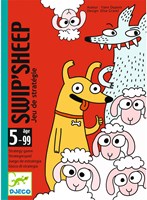 Djeco Kartenspiel Swip'Sheep - strategisches Familienspiel FSC MIX-3