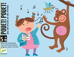 Djeco Kartenspiel Pouet! Pouet! - FSC MIX - Kinderspiel