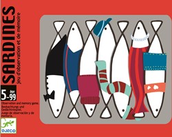 DJECO Sardines - 15,6 x 11,7 x 2,8 cm