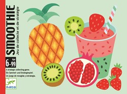 Djeco Kartenspiel Smoothie - strategisches Familienspiel mit Früchten