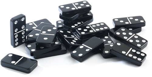 Djeco klassisches Spiel Domino - Gesellschaftsspiel für Kinder