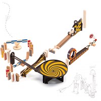 Djeco Holzspielzeug Zig & Go - Wroom - 45 Teile FSC Bauset