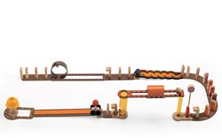 Djeco Holz-Kettenreaktionsspiel Zig & Go Junior Magic 43 Stück