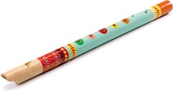 Djeco Holzflöte animambo FSC 100% - buntes Musikinstrument