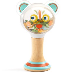 Djeco Babyspielzeug Rassel BabyMaraki FSC Holz Maraca