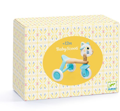 Djeco Lauflernwagen Babyspielzeug BabyScooti Holz Rutscher-2