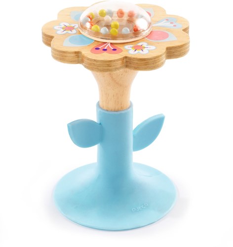 Djeco Babyspielzeug Rassel Baby Swipi mit Saugnapf