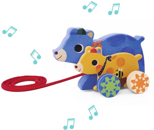 Djeco Babyspielzeug Gabi & Sam bunt - fördert Babys Sinne