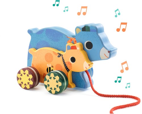 Djeco Babyspielzeug Gabi & Sam bunt - fördert Babys Sinne-2