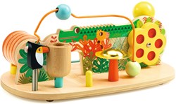 Djeco Baby Spielzeug Multi Sound Holz Aktivitätstisch