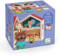 Djeco Holz Puppenhaus Minihouse - FSC 100% nachhaltiges Spielzeug-3