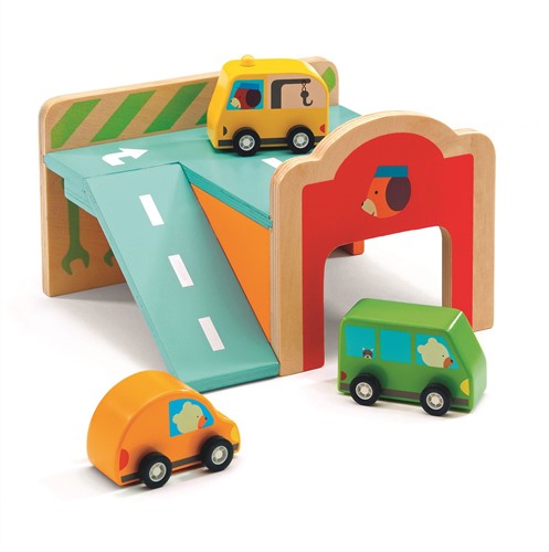 Djeco - Holzspielzeug Mini Garage