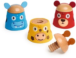 Djeco Babyspielzeug SoftiVis - buntes und nachhaltiges FSC-Holz
