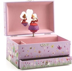 Djeco DJE - 6599 Djeco Spieluhr Schmuckdose Aufbewahrung Princess,