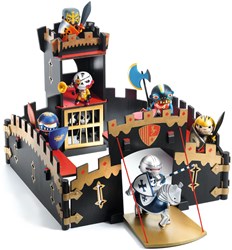 Djeco Spielburg Ze Black Castel - Holzritterburg Arty Toys