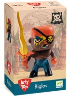 Djeco Kunstspielzeug Piratenfigur Biglos - Arty Toys-3
