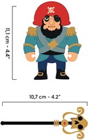 Djeco Piraten Spielzeugfigur Arty Toys Ze Piratous - Fantasie-2