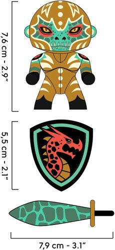Djeco Spielfigur Ritter Draco - Fantasiefigur für Kinder-2